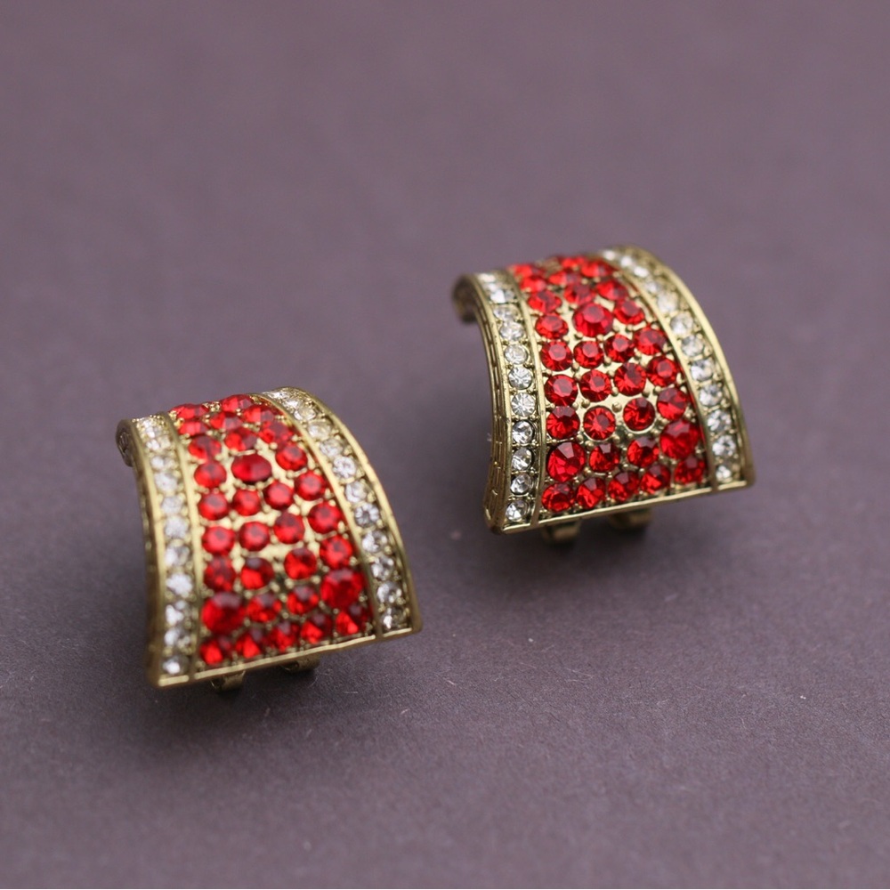 Defected Heidi Daus Say it With Style Crystal Clip Earrings